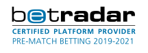 Certified Platform Provider Pre-match Betting